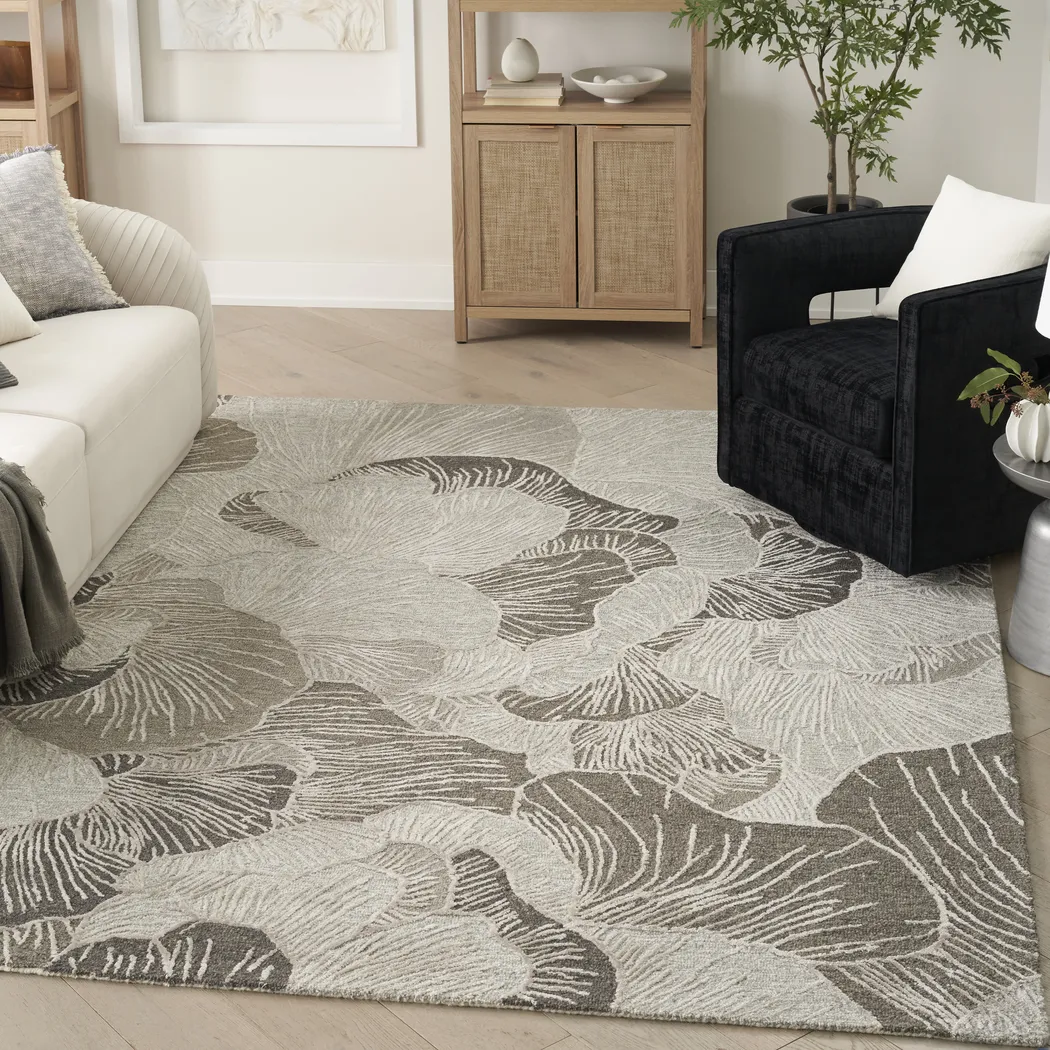 OCEANIC GRAY 3'9 x 5'9 RUG - Thumbnail - Image 2