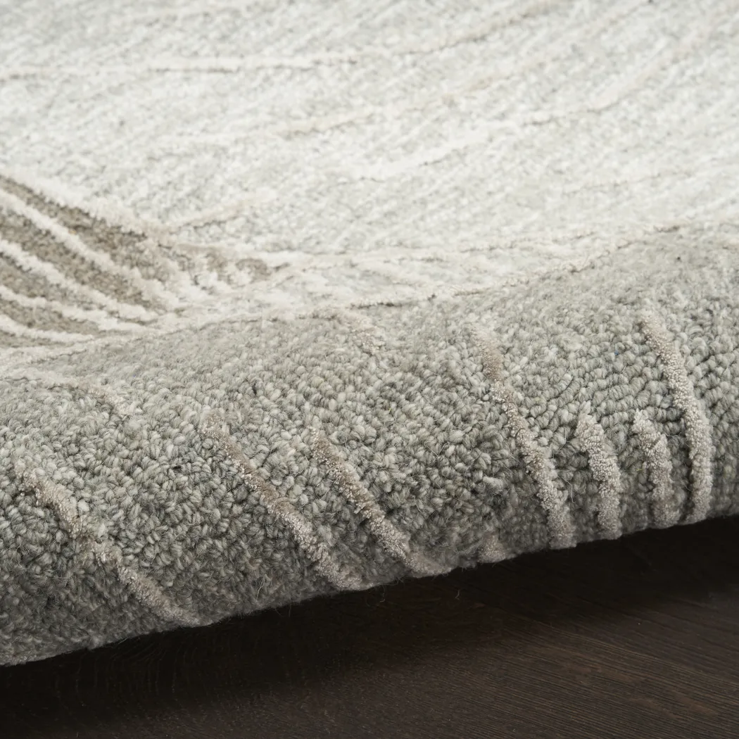 OCEANIC GRAY 3'9 x 5'9 RUG - Thumbnail - Image 3
