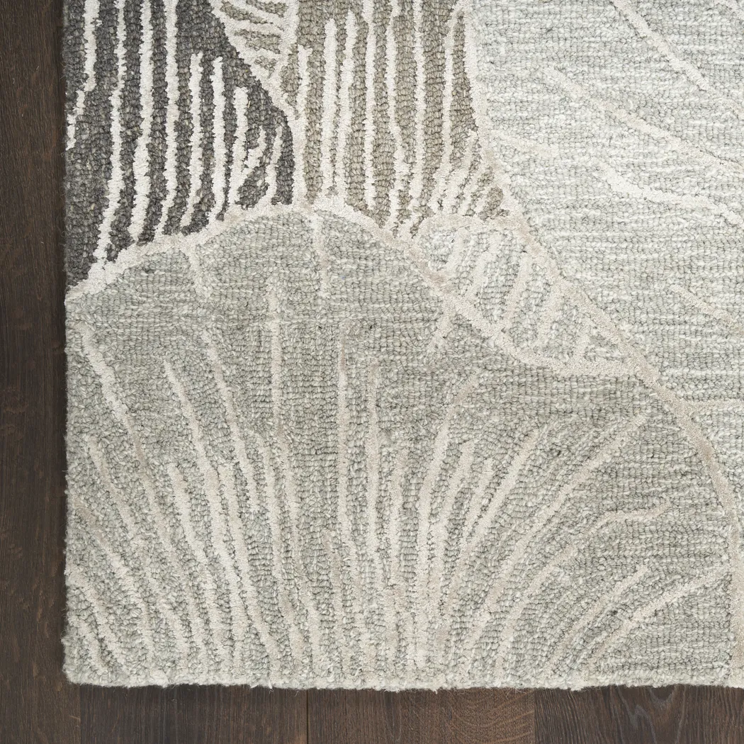 OCEANIC GRAY 5'3 x 7'3 RUG - Thumbnail - Image 5