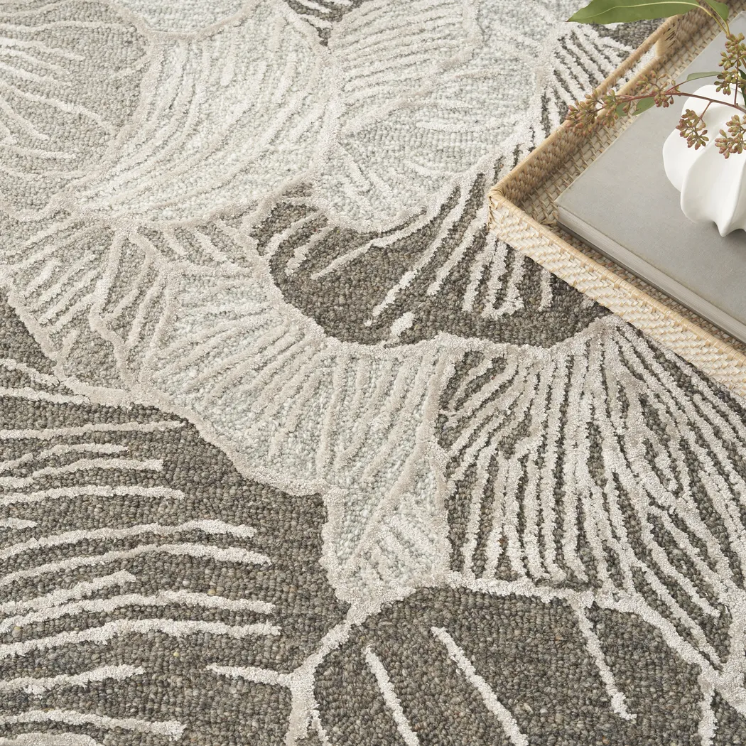 OCEANIC GRAY 5'3 x 7'3 RUG - Thumbnail - Image 6