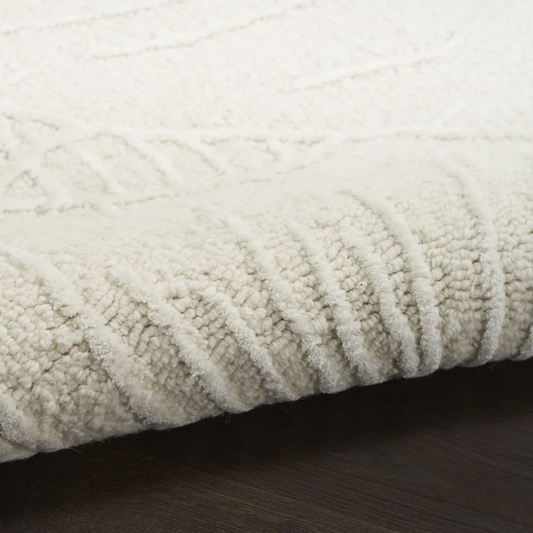 OCEANIC IVORY 3'9 x 5'9 RUG - Thumbnail - Image 3
