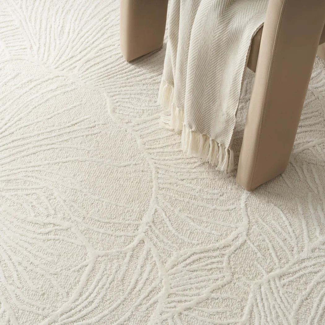 OCEANIC IVORY 3'9 x 5'9 RUG - Thumbnail - Image 6