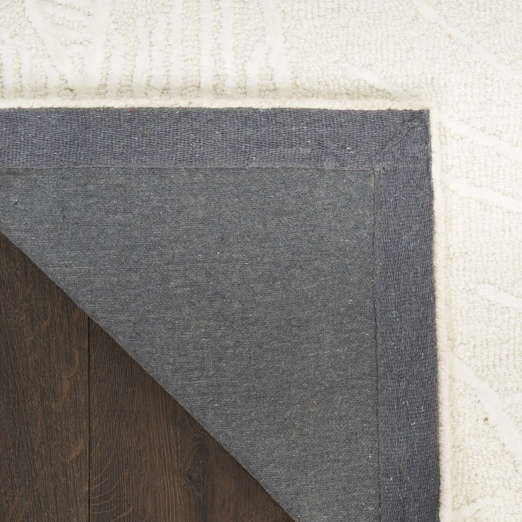 OCEANIC IVORY 5'3 x 7'3 RUG - Thumbnail - Image 4