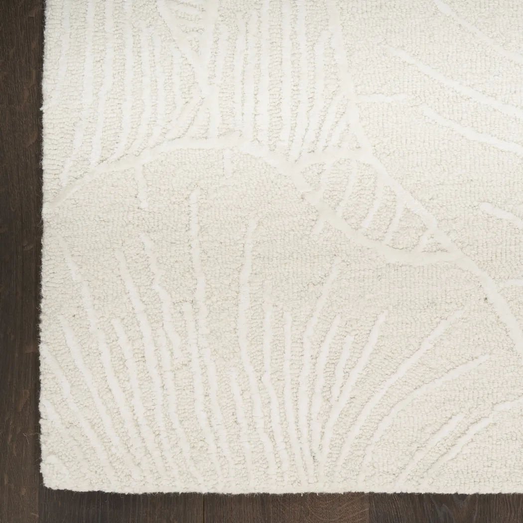 OCEANIC IVORY 5'3 x 7'3 RUG - Thumbnail - Image 5