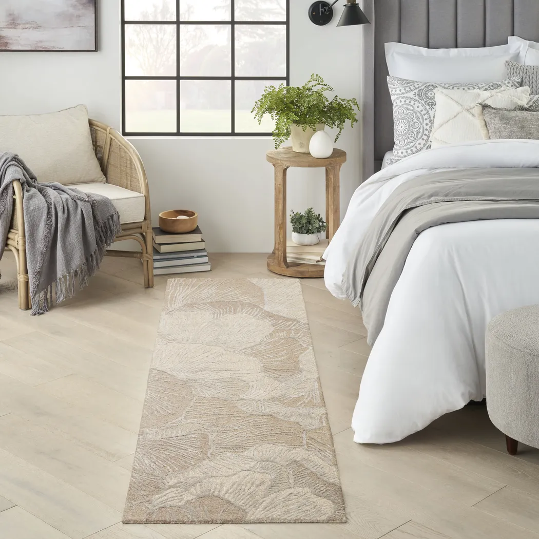 OCEANIC TAUPE 2'3 x 7'6 RUG - Thumbnail - Image 2