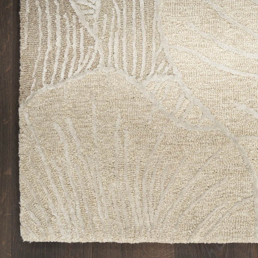 OCEANIC TAUPE 3'9 x 5'9 RUG - Thumbnail - Image 5