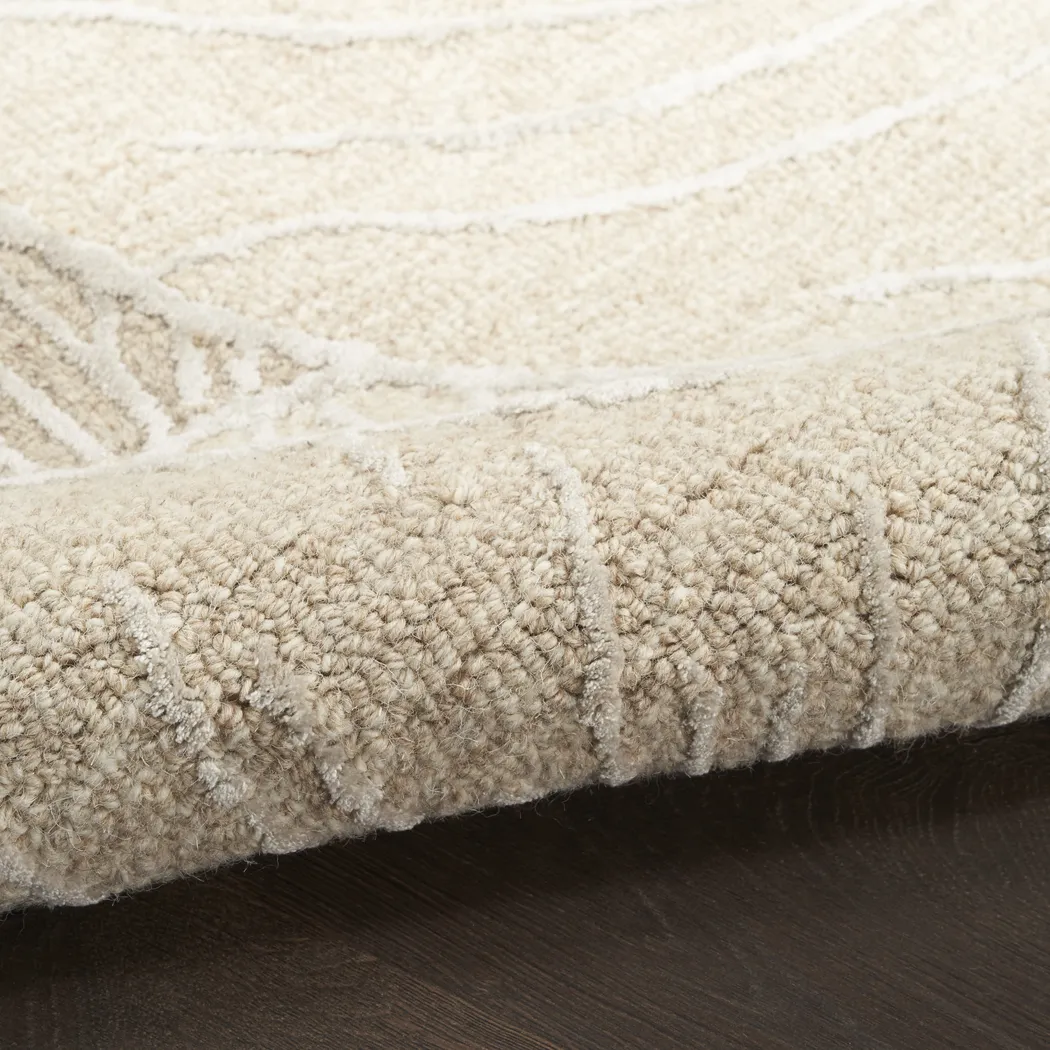 OCEANIC TAUPE 5'3 x 7'3 RUG - Thumbnail - Image 3