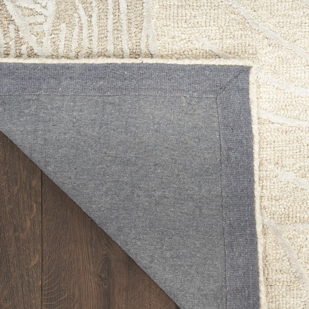 OCEANIC TAUPE 5'3 x 7'3 RUG - Thumbnail - Image 4