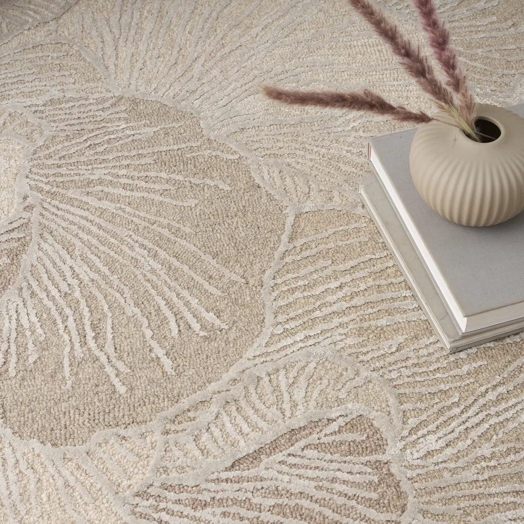 OCEANIC TAUPE 5'3 x 7'3 RUG - Thumbnail - Image 6
