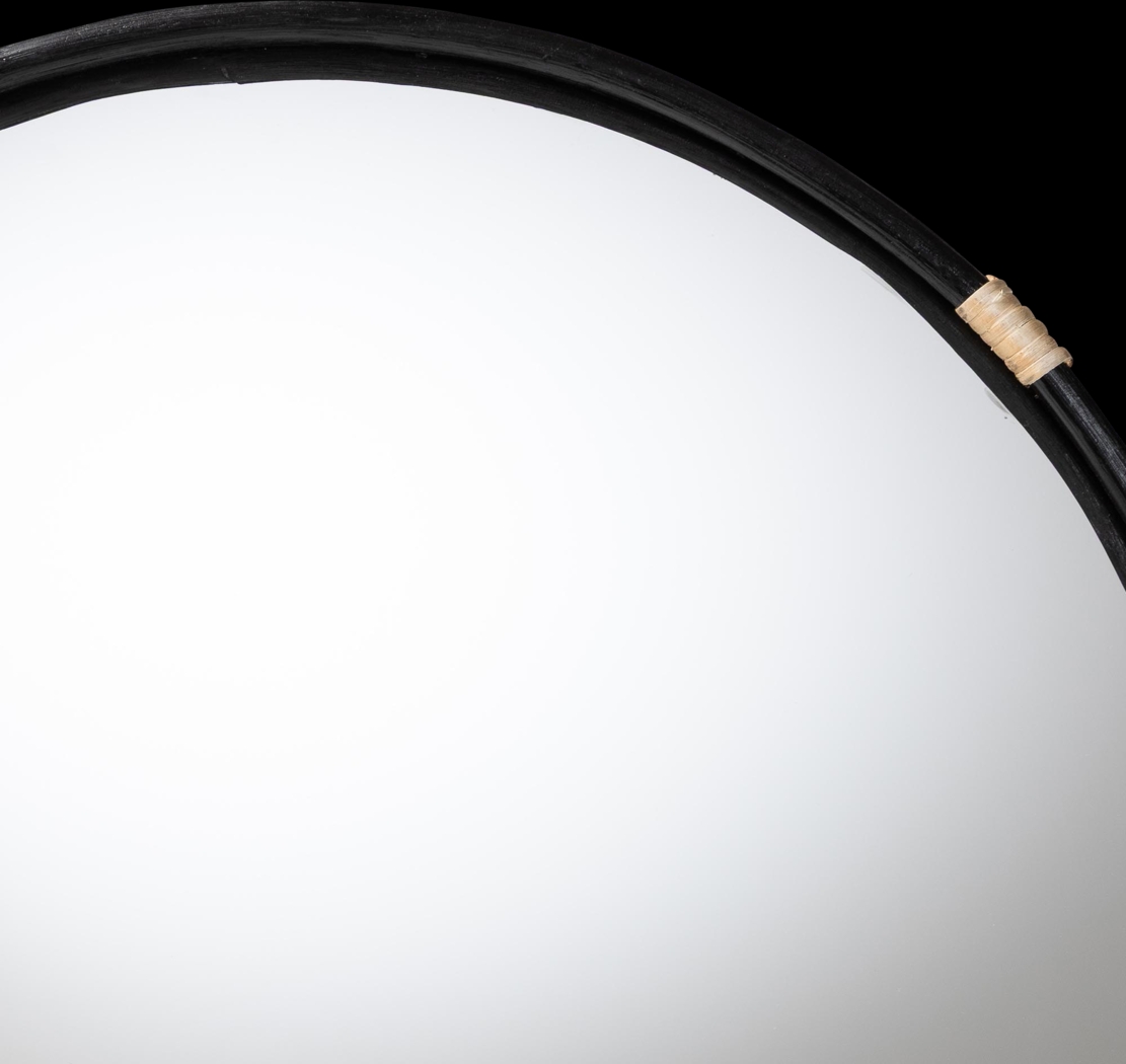 Oceanland Black Round Mirror - Thumbnail - Image 3