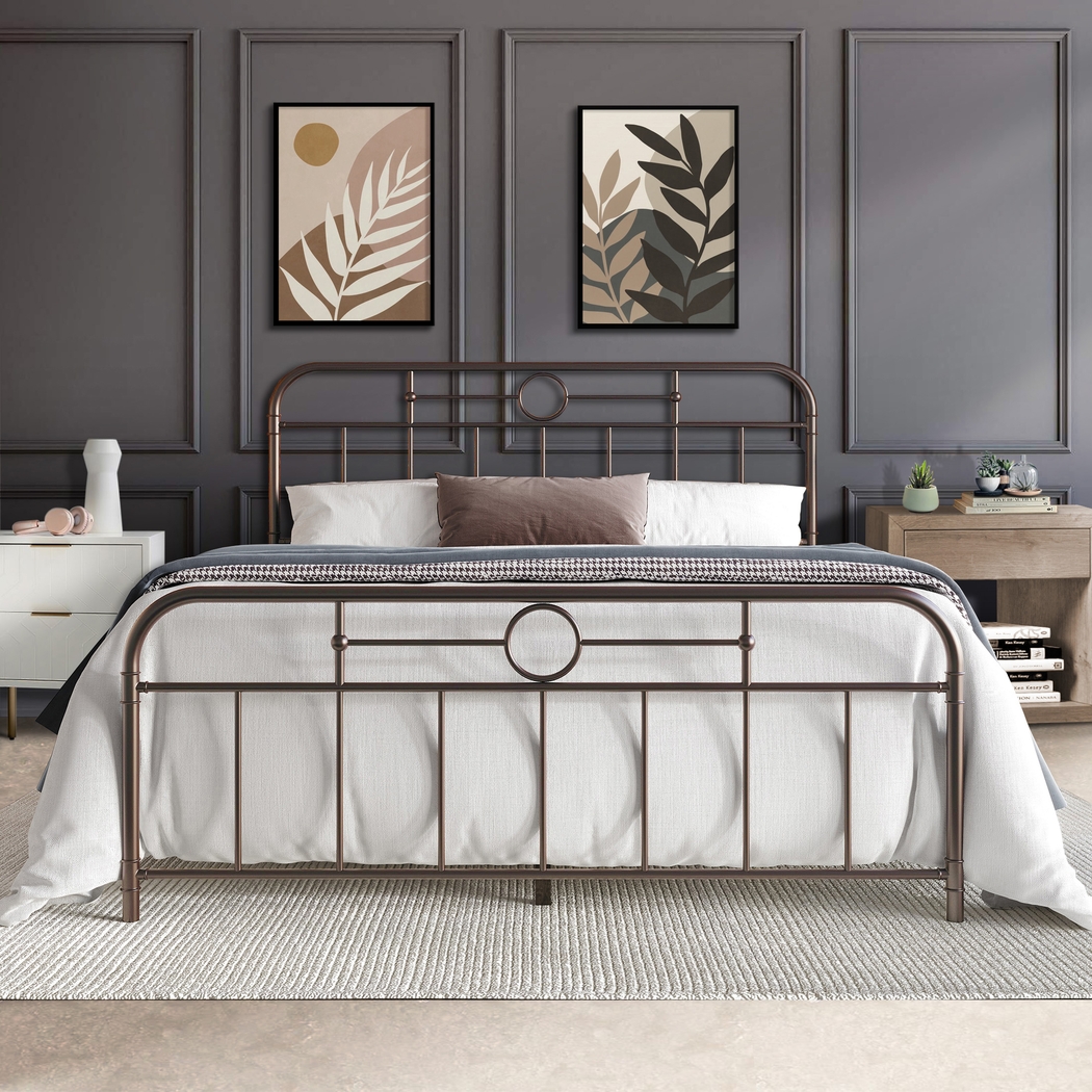 Oceanwell Brown Twin Bed - Thumbnail - Image 2