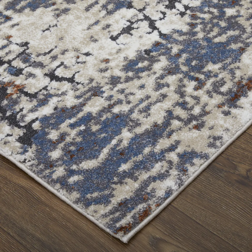 Ocera Ivory 2'6 x 8' Runner Rug - Thumbnail - Image 9