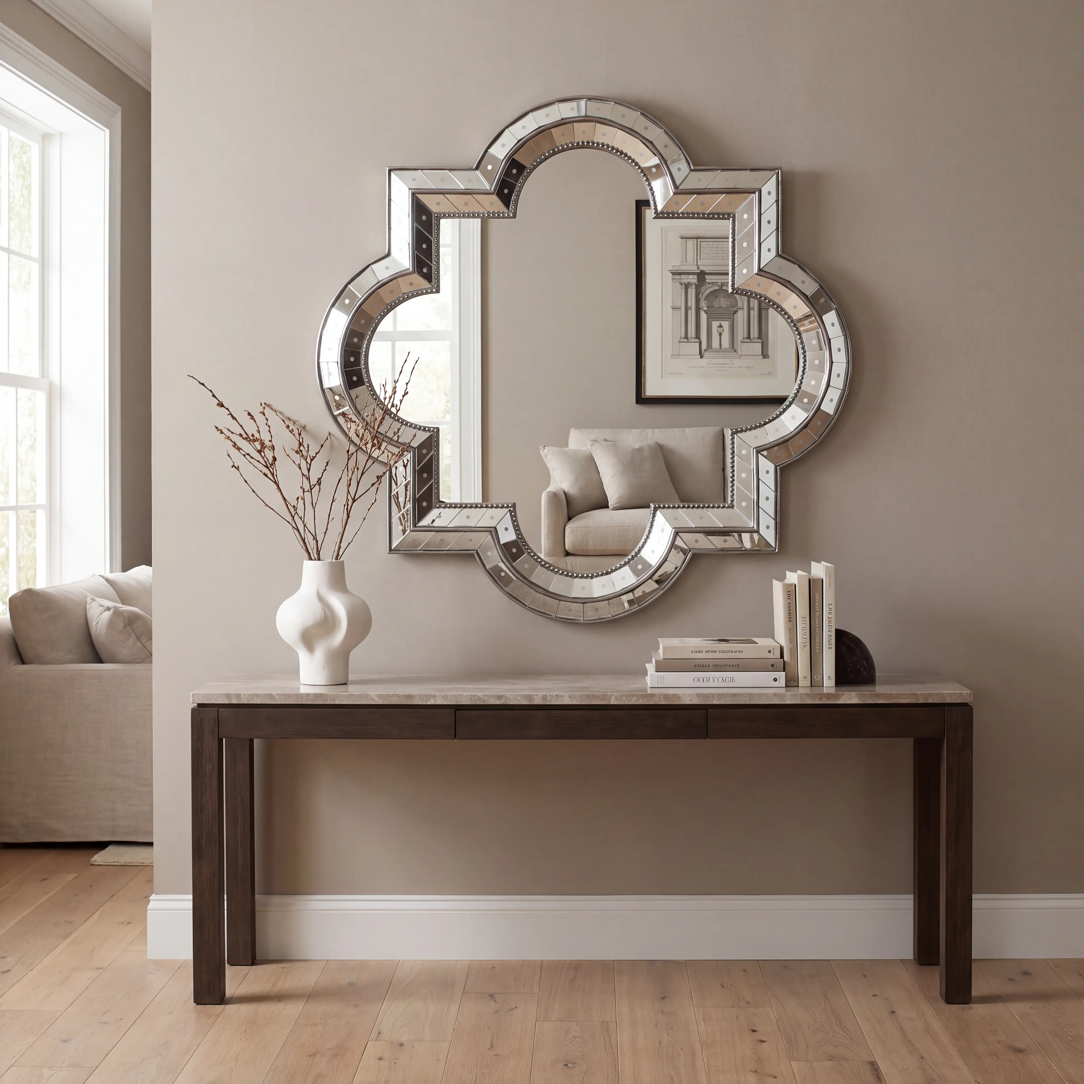 Ochis Silver Mirror - Thumbnail - Image 3
