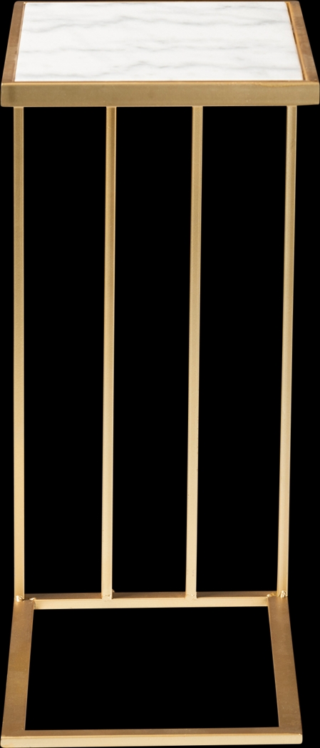 Ochoco White End Table - Thumbnail - Image 4