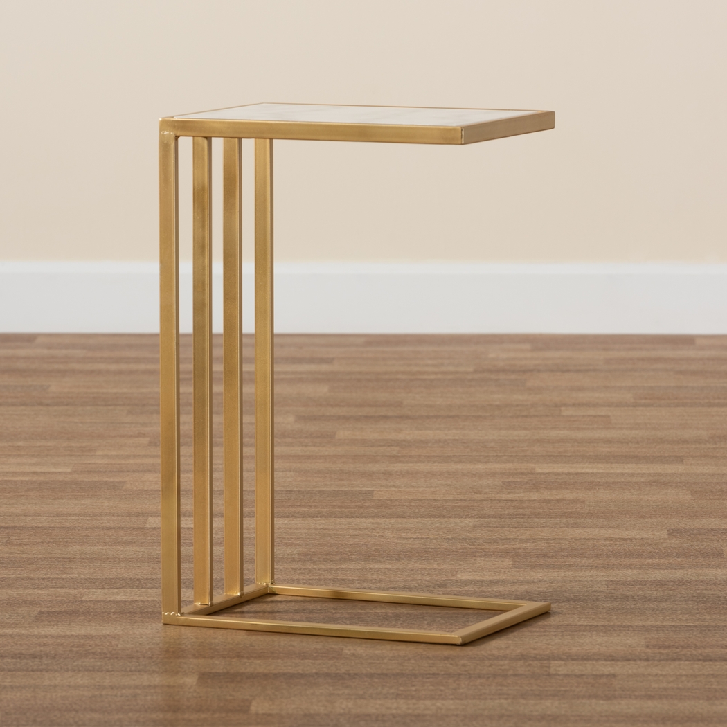 Ochoco White End Table - Thumbnail - Image 7