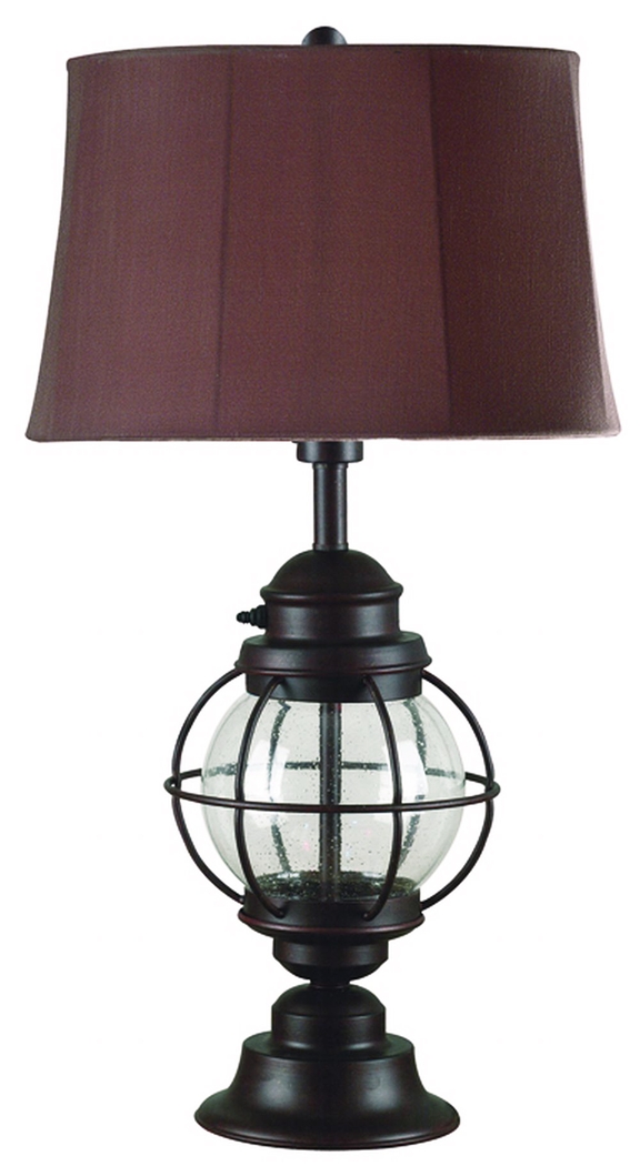 Ocracoke Black Outdoor Table Lamp - Thumbnail - Image 2