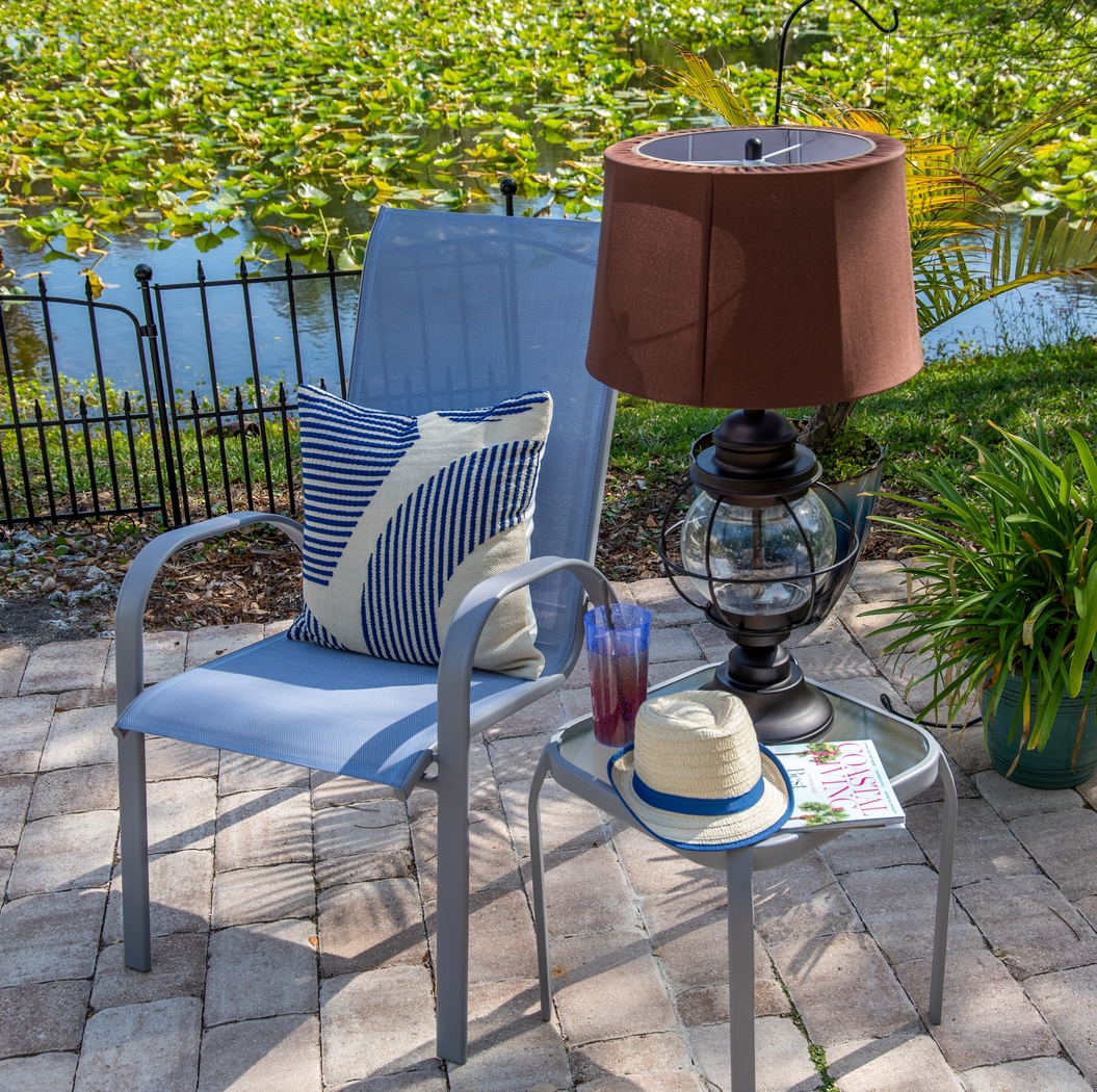 Ocracoke Black Outdoor Table Lamp - Thumbnail - Image 3