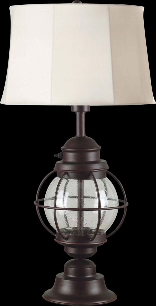 Ocracoke Black Outdoor Table Lamp - Thumbnail - Image 1