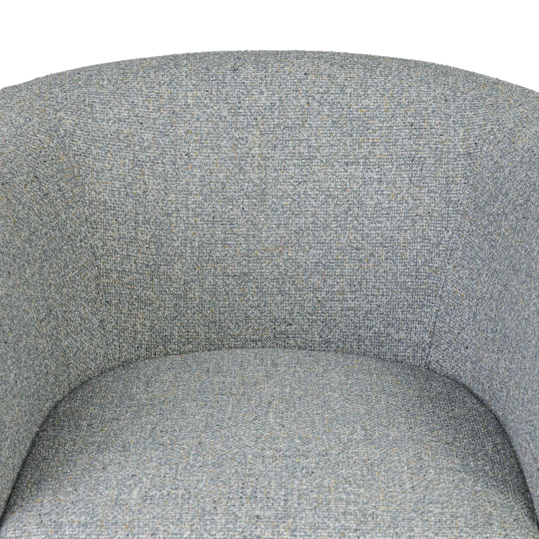 Odessa Blue Swivel Chair - Thumbnail - Image 3