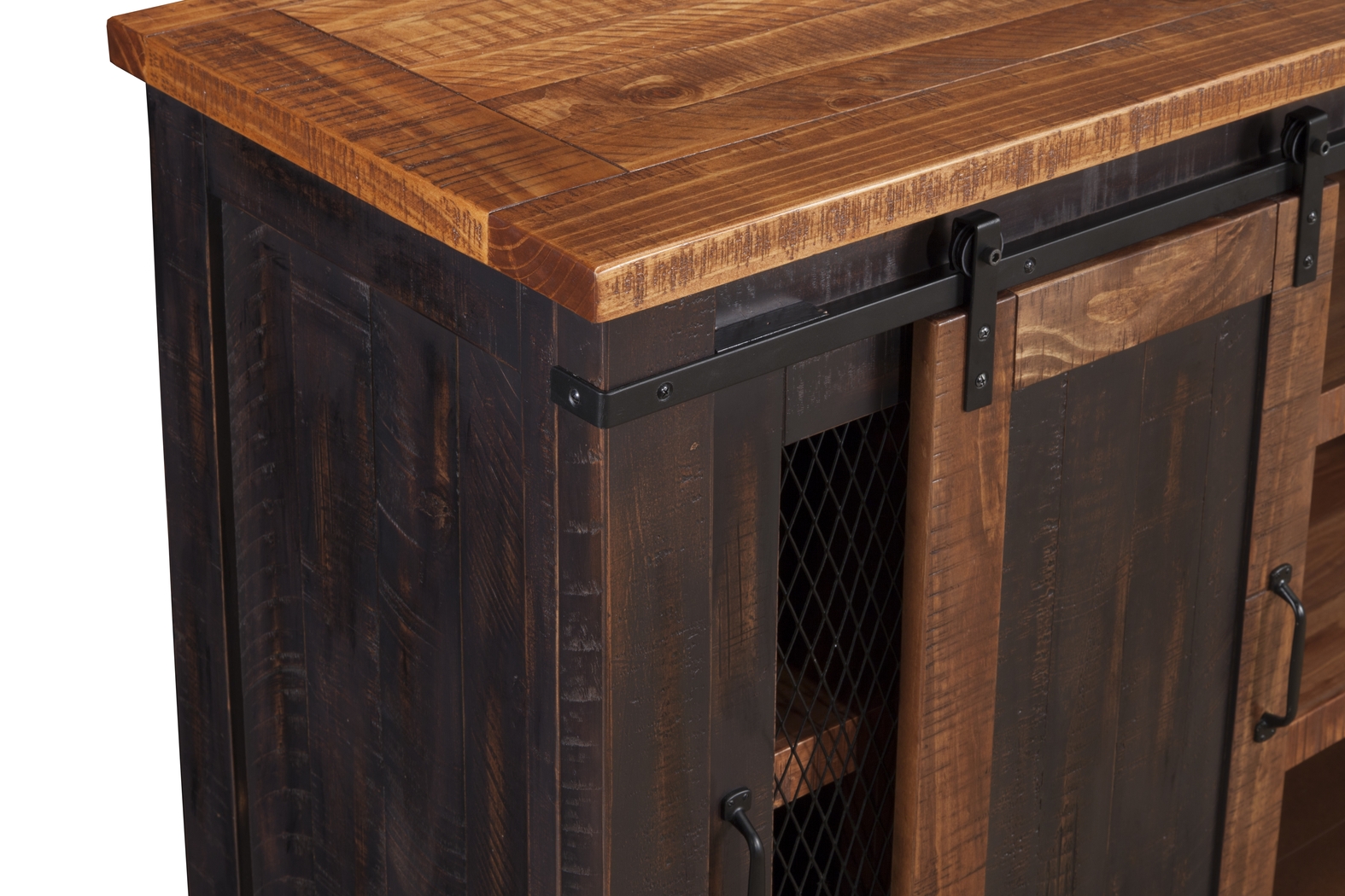 Odessa Crossing Black 65 in. Console - Thumbnail - Image 6