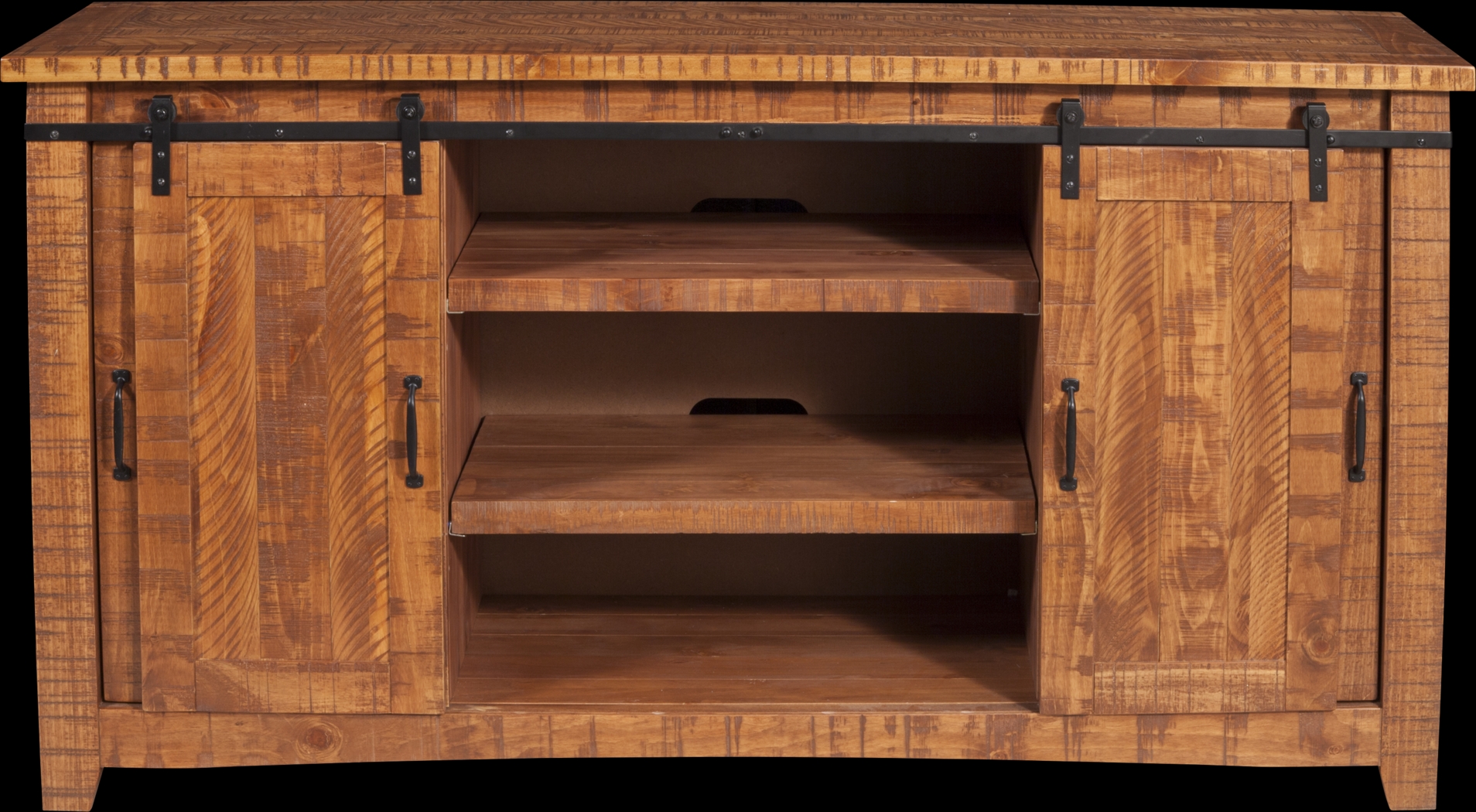 Odessa Crossing Brown 65 in. Console - Thumbnail - Image 2