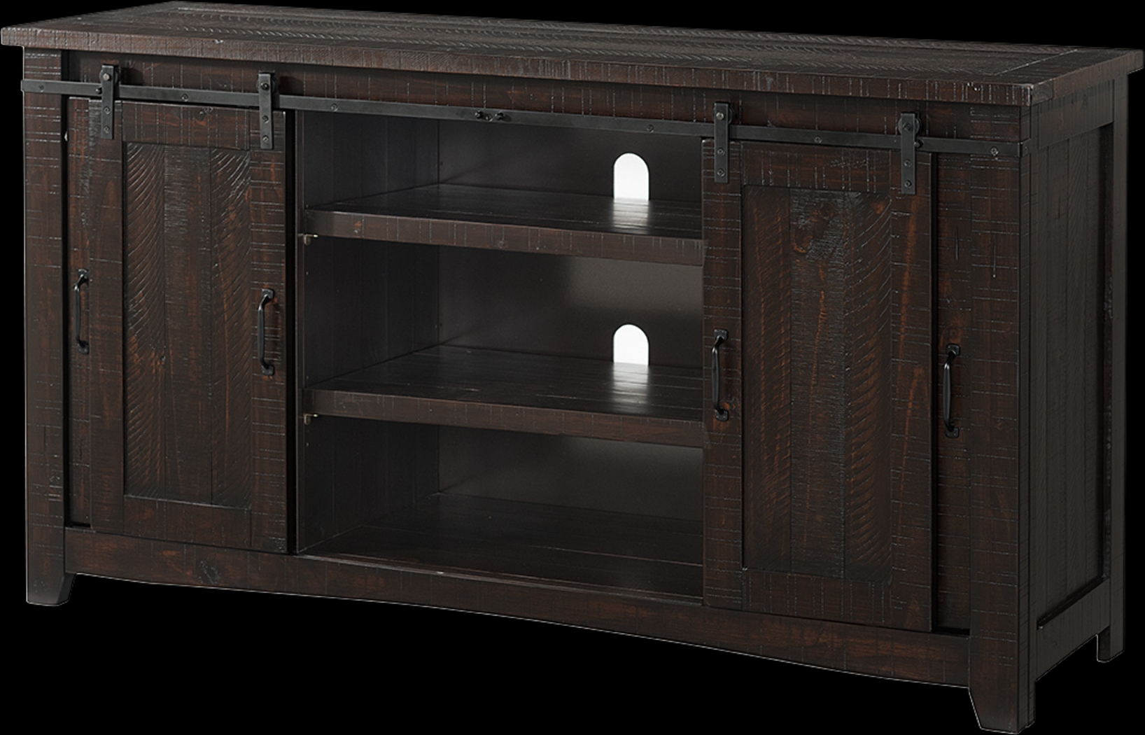 Odessa Crossing Espresso 65 in. Console - Thumbnail - Image 2