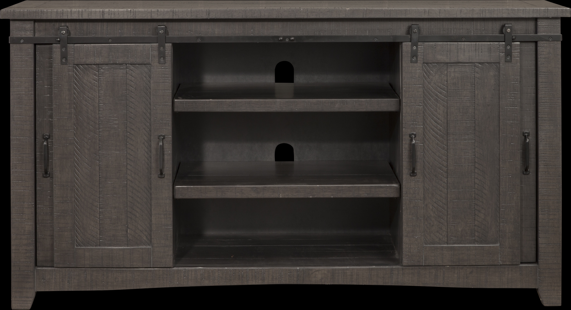 Odessa Crossing Gray 65 in. Console - Thumbnail - Image 2