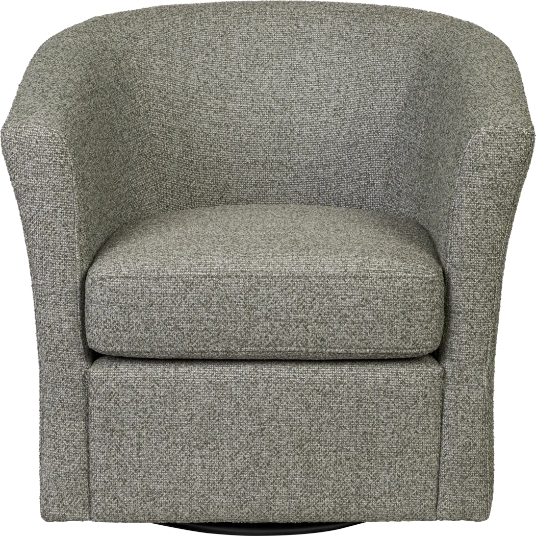 Odessa Green Swivel Chair - Thumbnail - Image 2