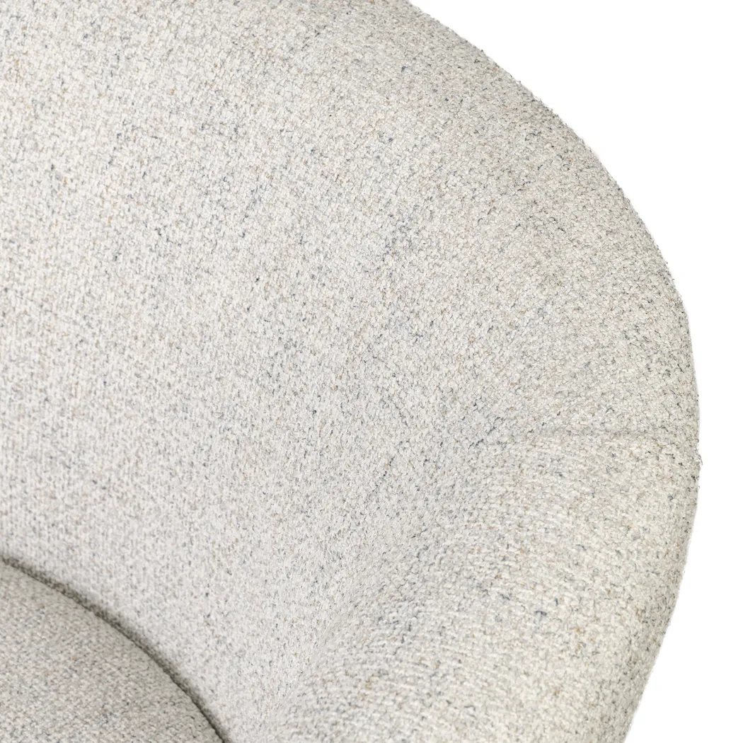 Odessa Ivory Swivel Chair - Thumbnail - Image 4