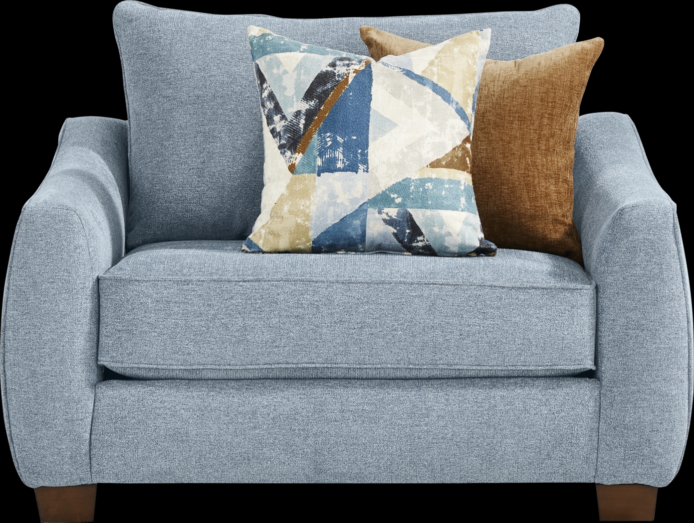 Odette Denim Chair - Thumbnail - Image 2