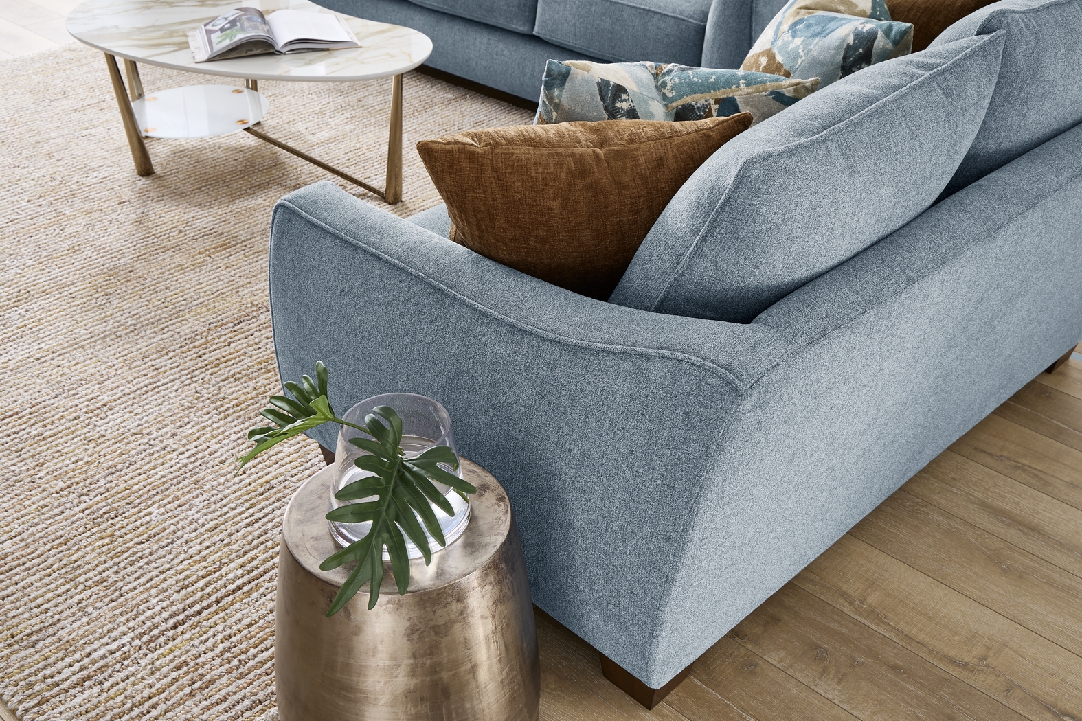Odette Denim 2 Pc Living Room - Thumbnail - Image 9