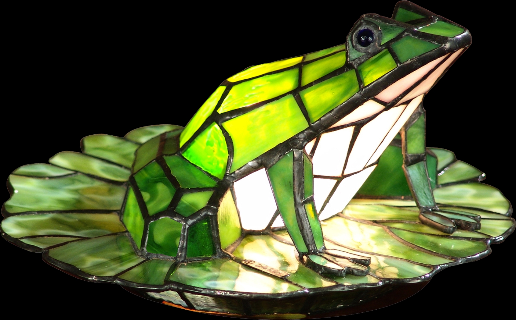 Odette Grove Green Lamp - Thumbnail - Image 1