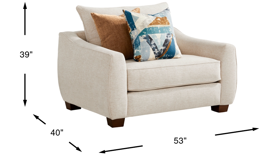 Dimension Image. Please refer to the Dimension Tab on this page for dimension details.