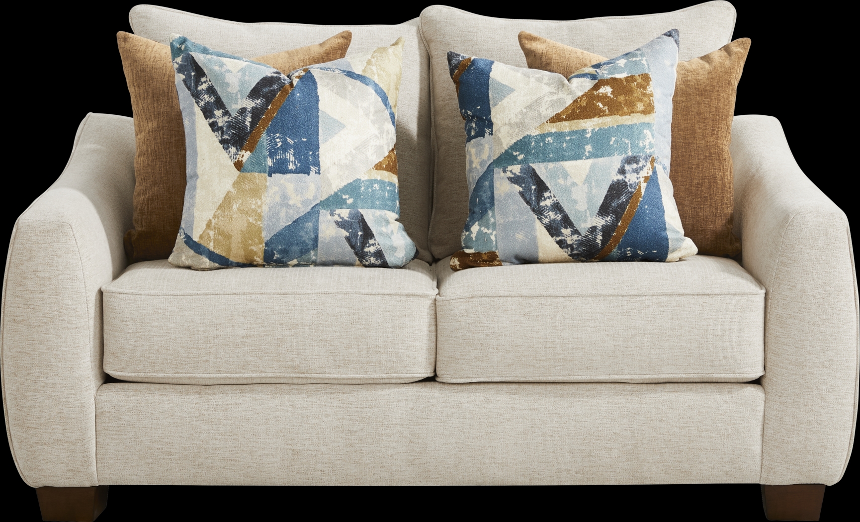 Odette Ivory Loveseat - Thumbnail - Image 1