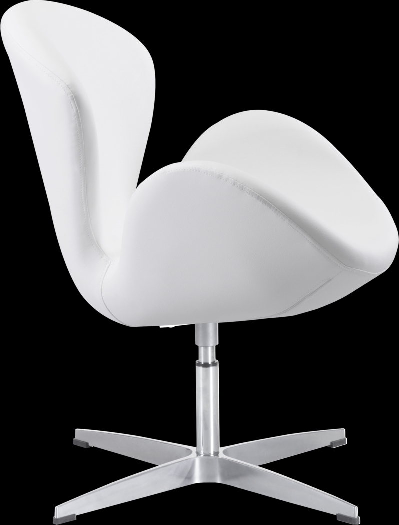 Odille White Accent Chair - Thumbnail - Image 2