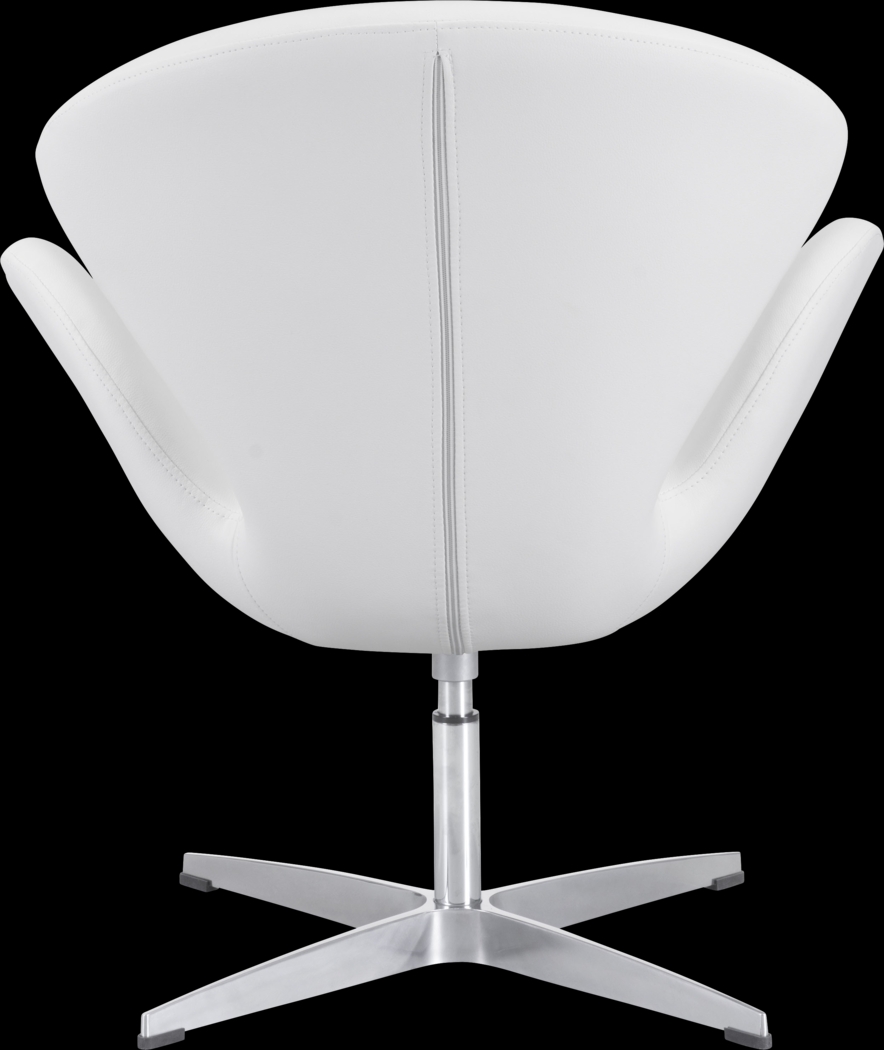 Odille White Accent Chair - Thumbnail - Image 4