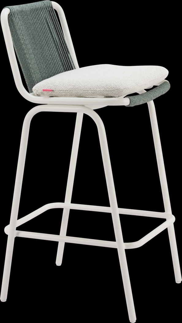 Odora White Barstool, Set of 2 - Thumbnail - Image 9