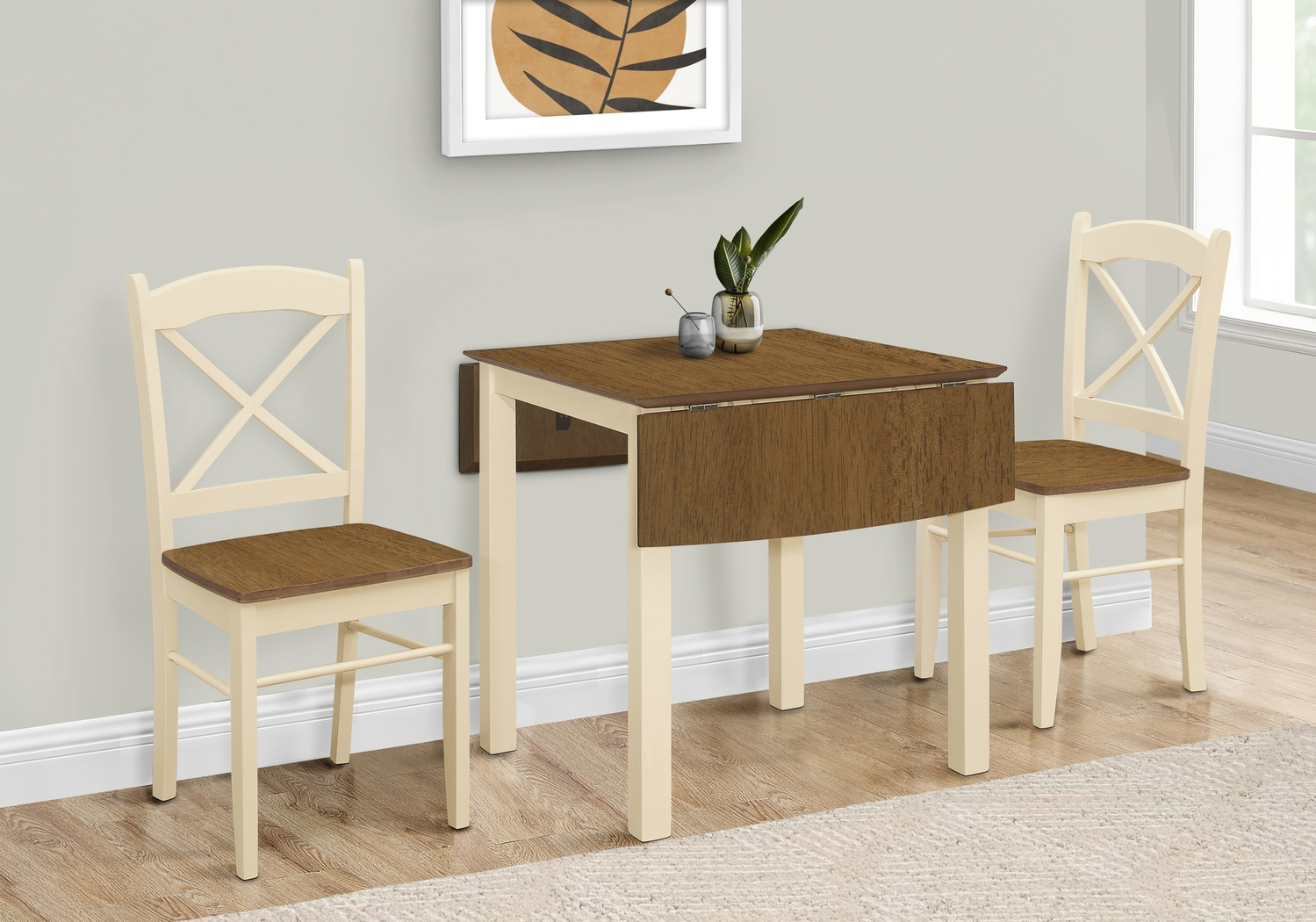 Oemlar II Cream Dining Table - Thumbnail - Image 2