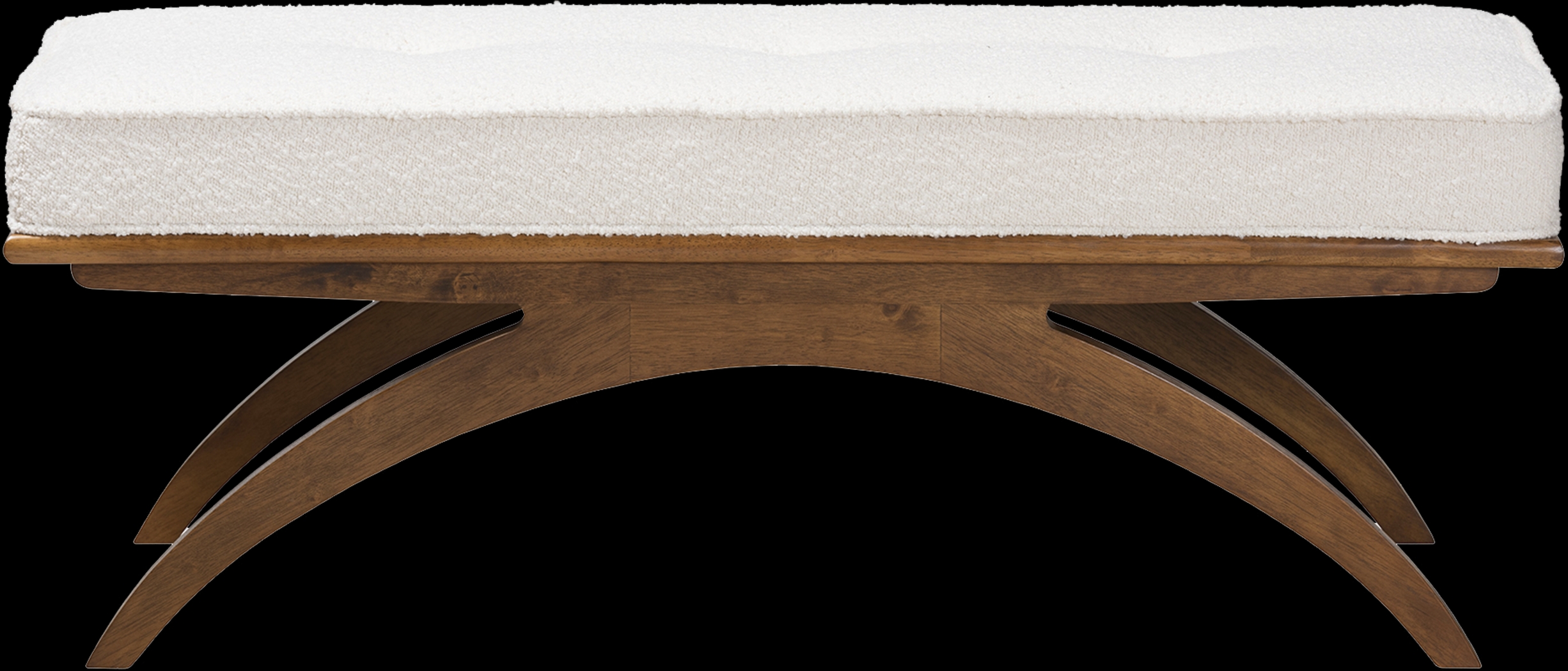 Oesting Cream Accent Bench - Thumbnail - Image 4