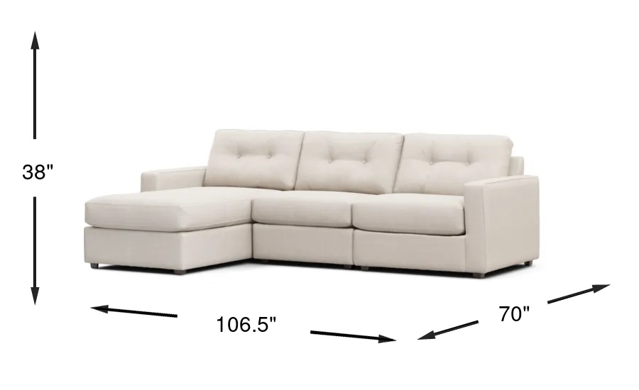 Dimension Image. Please refer to the Dimension Tab on this page for dimension details.