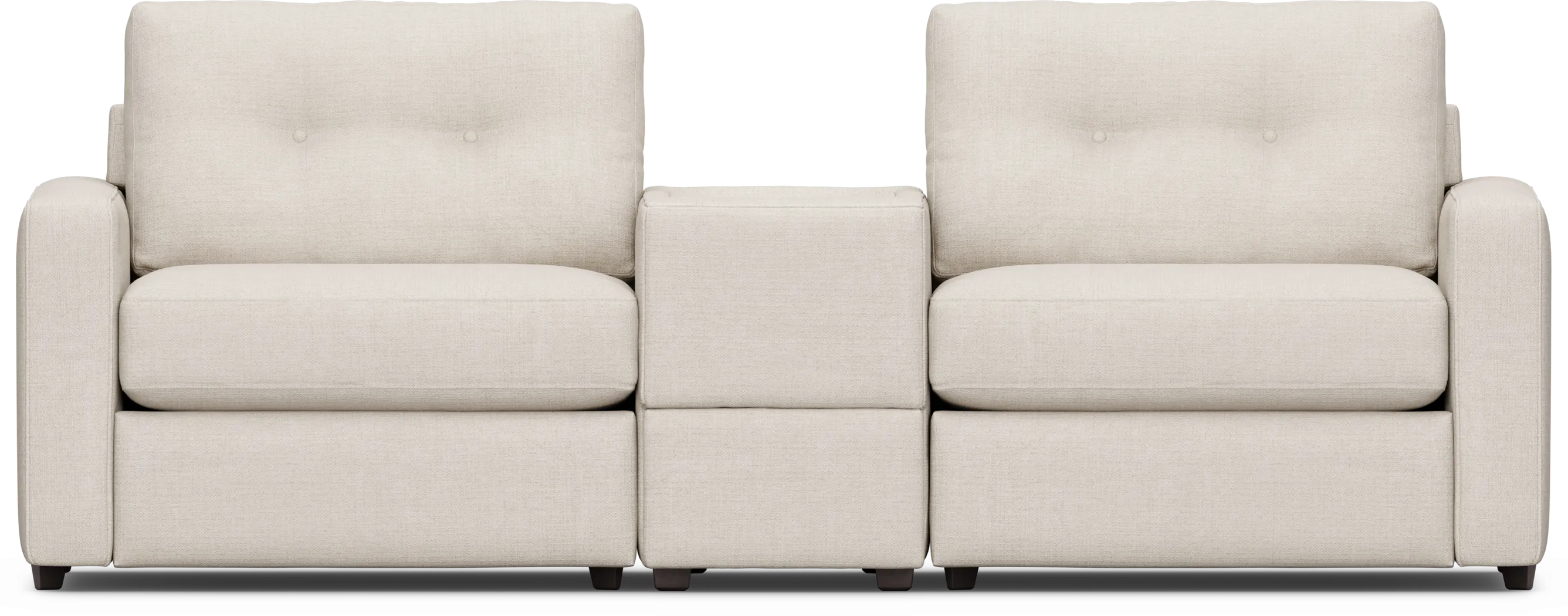 Off-White 3 Pc Power Reclining ModularOne - Thumbnail - Image 4