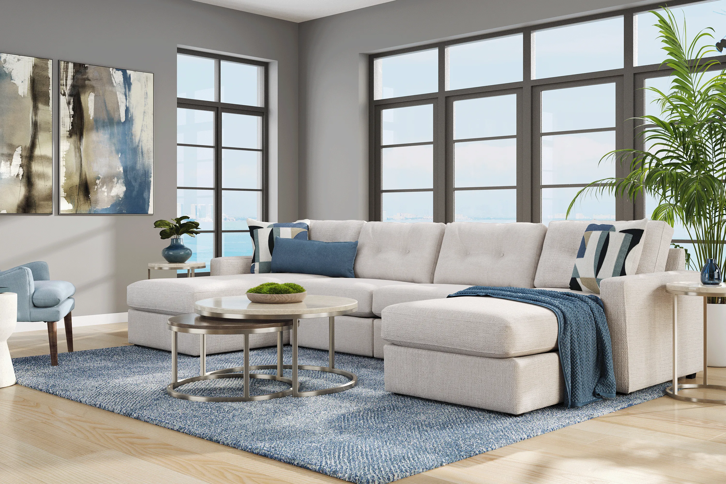 Off-White 4 Pc ModularOne - Thumbnail - Image 2