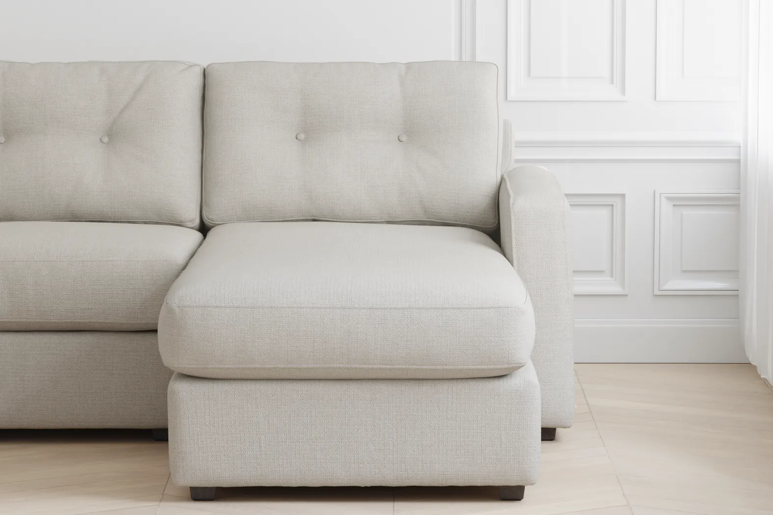 Off-White 4 Pc Power Reclining ModularOne - Image 8