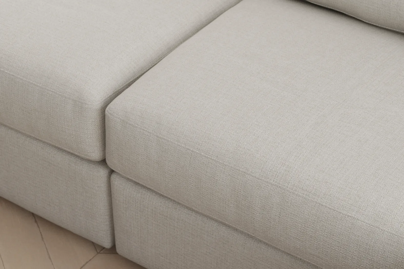 Off-White 4 Pc Power Reclining ModularOne - Image 9