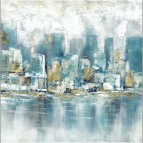 Offshore Point Blue Wall Decor - Thumbnail - Image 1