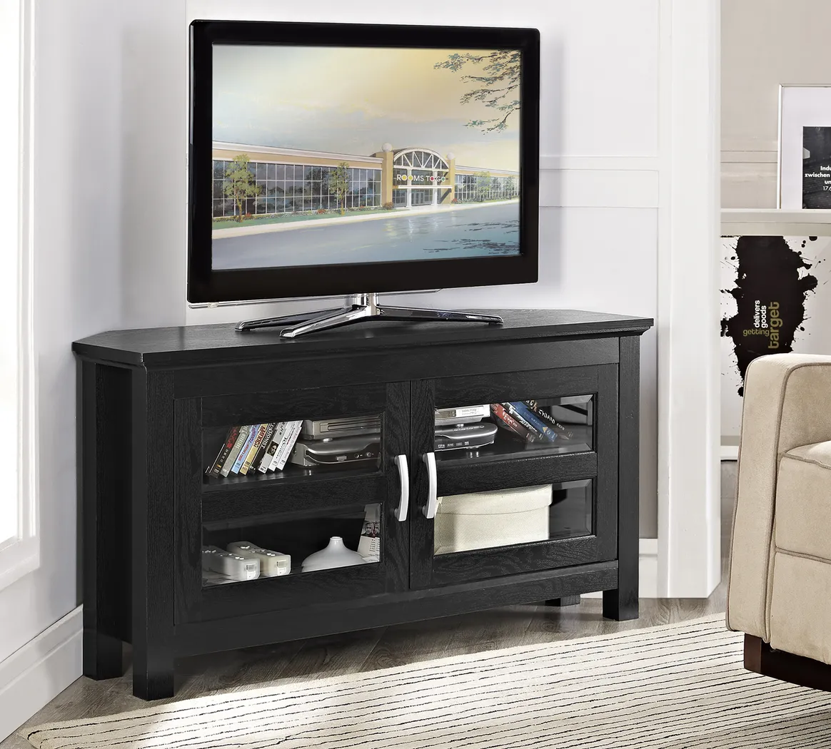 Ogden Black 44 in. Corner Console - Thumbnail - Image 4