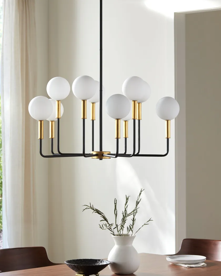 Ogden Island Black Chandelier - Thumbnail - Image 2