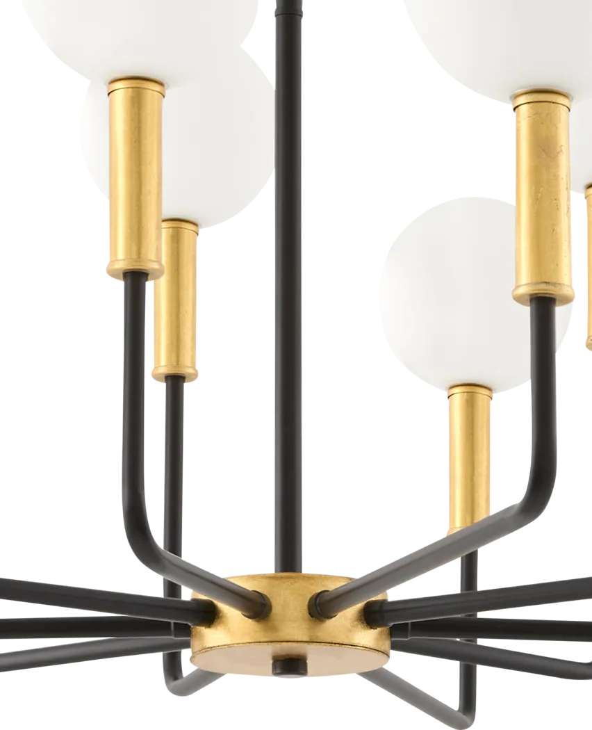 Ogden Island Black Chandelier - Thumbnail - Image 4