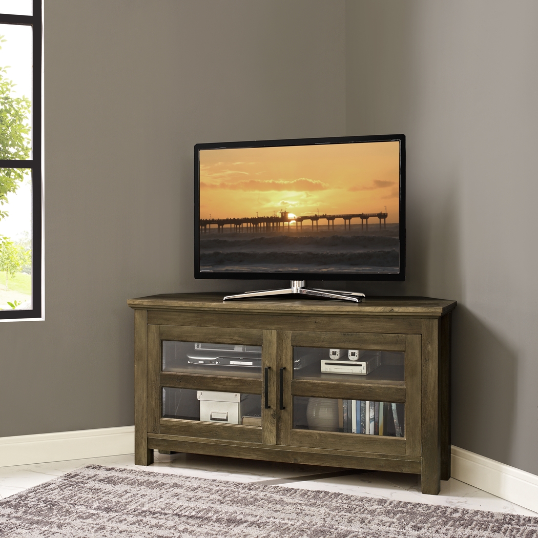 Ogden Oak 44 in. Corner Console - Thumbnail - Image 2