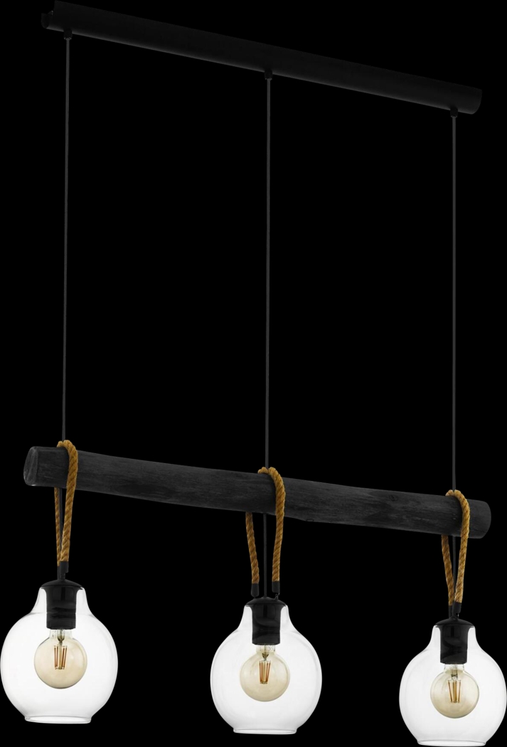 Ogden Trail Black Chandelier - Thumbnail - Image 1